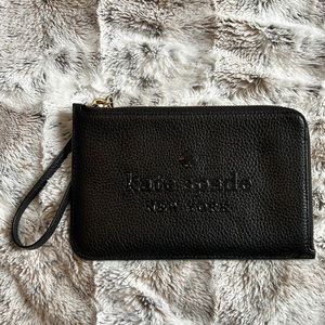 Kate spade black wristlet